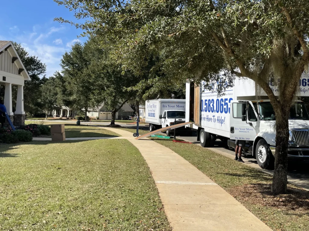 It's Your Move trucks ready for junk removal