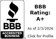 BBB Accredited Business | BBB Rating: A+